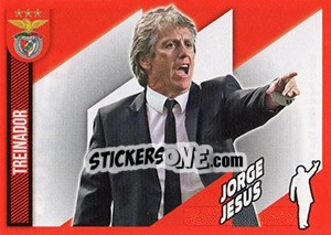 Sticker Jorge Jesus (treinador) - Sl Benfica 2014-2015 - Panini