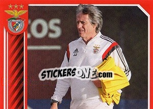 Sticker Jorge Jesus - Sl Benfica 2014-2015 n. 20 - Panini