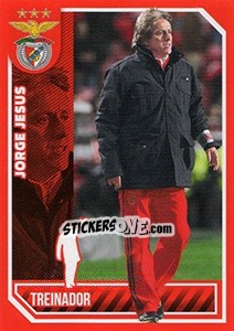 Sticker Jorge Jesus (posição) - Sl Benfica 2014-2015 - Panini
