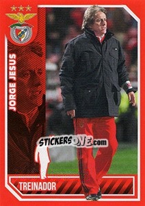 Sticker Jorge Jesus (posição) - Sl Benfica 2014-2015 n. 22 - Panini