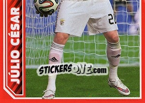 Sticker Júlio César - Sl Benfica 2014-2015 n. 25 - Panini
