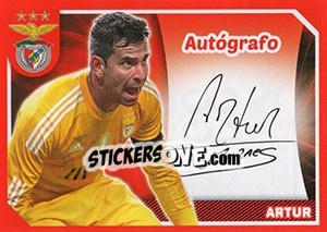Cromo Artur (Autógrafo) - Sl Benfica 2014-2015 n. 33 - Panini