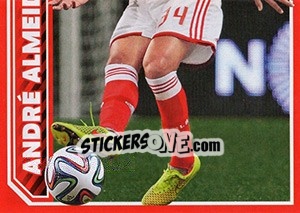 Sticker André Almeida - Sl Benfica 2014-2015 - Panini