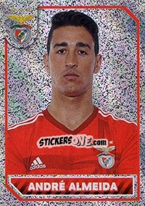 Sticker André Almeida (portrait) - Sl Benfica 2014-2015 - Panini