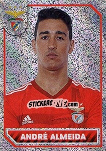 Figurina André Almeida (portrait) - Sl Benfica 2014-2015 - Panini