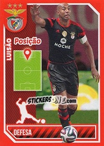 Sticker Luisão (posição) - Sl Benfica 2014-2015 n. 58 - Panini