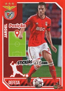 Sticker Jardel (posição) - Sl Benfica 2014-2015 n. 62 - Panini