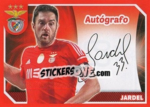 Cromo Jardel (Autógrafo) - Sl Benfica 2014-2015 - Panini