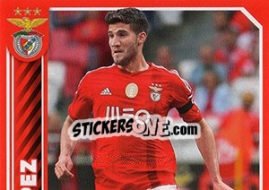 Sticker Lisandro López - Sl Benfica 2014-2015 - Panini