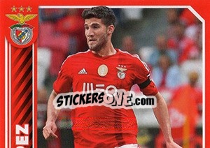 Figurina Lisandro López - Sl Benfica 2014-2015 - Panini