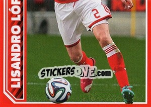Cromo Lisandro López - Sl Benfica 2014-2015 n. 65 - Panini