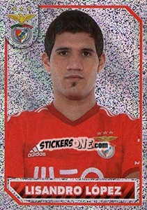 Figurina Lisandro López (portrait) - Sl Benfica 2014-2015 - Panini