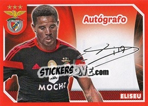 Sticker Eliseu (Autógrafo) - Sl Benfica 2014-2015 - Panini