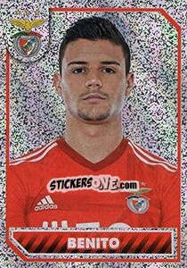Cromo Benito (portrait) - Sl Benfica 2014-2015 n. 76 - Panini