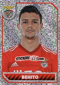 Cromo Benito (portrait) - Sl Benfica 2014-2015 - Panini