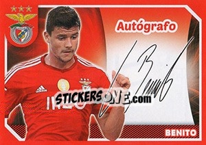 Sticker Benito (Autógrafo) - Sl Benfica 2014-2015 - Panini