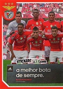 Cromo Equipe uniforme casa - Sl Benfica 2014-2015 - Panini