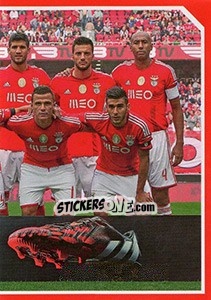 Figurina Equipe uniforme casa - Sl Benfica 2014-2015 - Panini