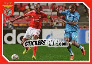 Sticker Luisão inação - Sl Benfica 2014-2015 n. 84 - Panini