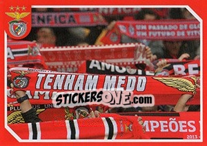 Sticker Espectadores - Sl Benfica 2014-2015 n. 88 - Panini