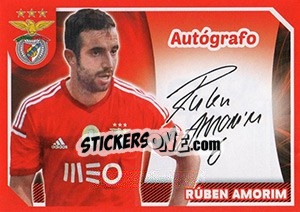 Figurina Rúben Amorim (Autógrafo) - Sl Benfica 2014-2015 - Panini