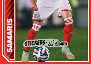 Sticker Samaris - Sl Benfica 2014-2015 - Panini