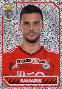 Sticker Samaris (portrait) - Sl Benfica 2014-2015 - Panini