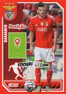 Cromo Samaris (posição) - Sl Benfica 2014-2015 n. 100 - Panini