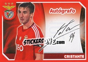 Cromo Cristante (Autógrafo) - Sl Benfica 2014-2015 - Panini