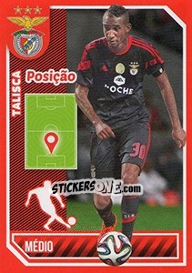 Sticker Talisca (posição) - Sl Benfica 2014-2015 - Panini