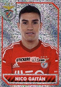 Cromo Nico Gaitán (portrait) - Sl Benfica 2014-2015 - Panini