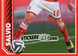 Sticker Salvio - Sl Benfica 2014-2015 n. 123 - Panini