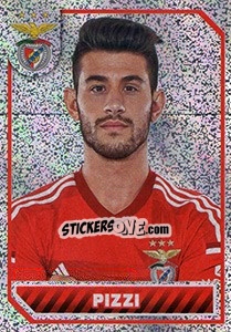 Sticker Pizzi (portrait) - Sl Benfica 2014-2015 - Panini