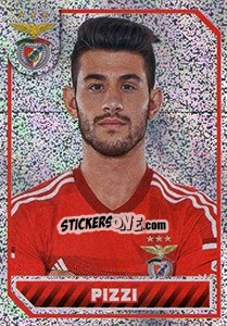Sticker Pizzi (portrait) - Sl Benfica 2014-2015 n. 128 - Panini
