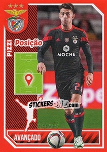 Figurina Pizzi (posição) - Sl Benfica 2014-2015 - Panini