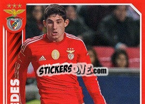 Cromo Gonçalo Guedes - Sl Benfica 2014-2015 - Panini