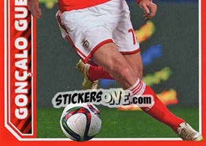 Sticker Gonçalo Guedes - Sl Benfica 2014-2015 n. 133 - Panini