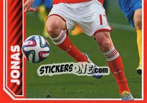 Sticker Jonas - Sl Benfica 2014-2015 n. 147 - Panini