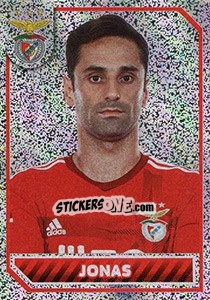 Sticker Jonas (portrait) - Sl Benfica 2014-2015 n. 148 - Panini