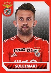 Sticker Sulejmani - Sl Benfica 2014-2015 - Panini