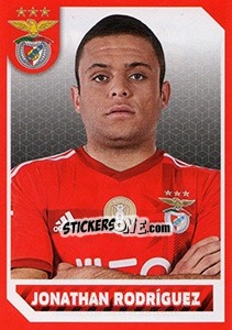 Sticker Jonathan Rodríguez - Sl Benfica 2014-2015 n. 155 - Panini