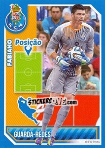 Sticker Fabiano (Posição) - Fc Porto 2014-2015 - Panini
