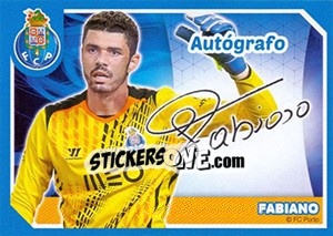 Cromo Fabiano (Autógrafo) - Fc Porto 2014-2015 - Panini