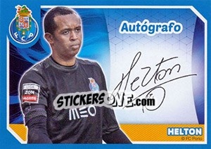 Cromo Helton (Autógrafo) - Fc Porto 2014-2015 - Panini