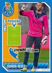 Sticker Helton (Posição) - Fc Porto 2014-2015 - Panini