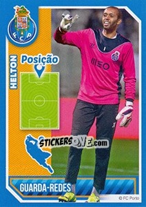 Sticker Helton (Posição) - Fc Porto 2014-2015 n. 28 - Panini