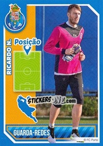 Sticker Ricardo N. (Posição) - Fc Porto 2014-2015 - Panini