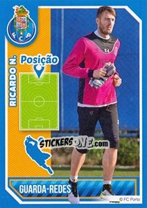 Sticker Ricardo N. (Posição) - Fc Porto 2014-2015 n. 32 - Panini