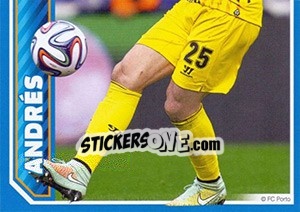 Sticker Andrés - Fc Porto 2014-2015 n. 35 - Panini