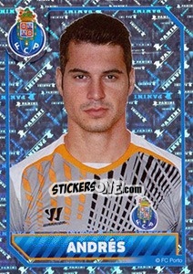 Cromo Andrés (Portrait) - Fc Porto 2014-2015 n. 36 - Panini